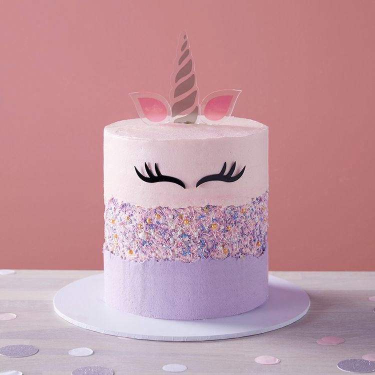 Unicorn Fault Line Cake