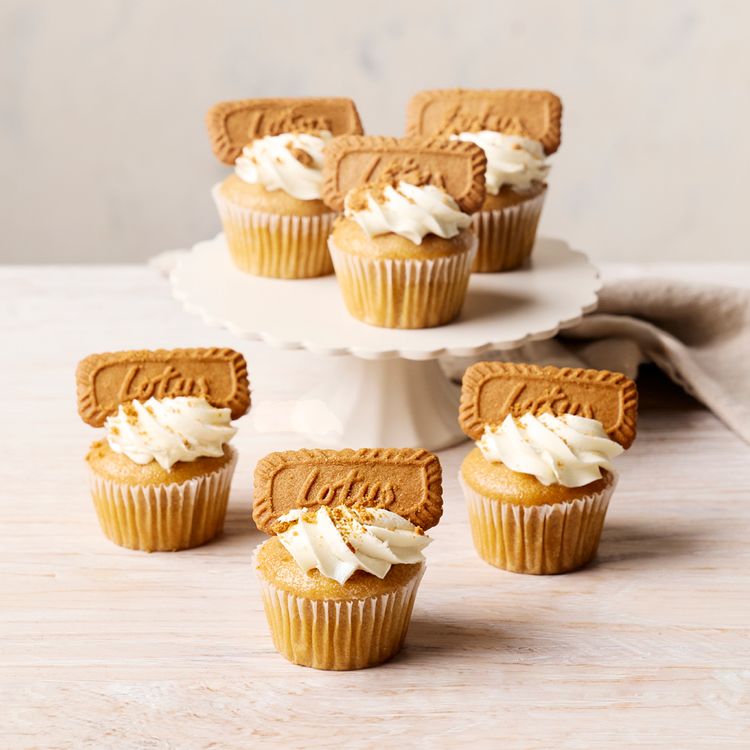 Biscoff Cupcakes (Vegan) - Pack of Six 