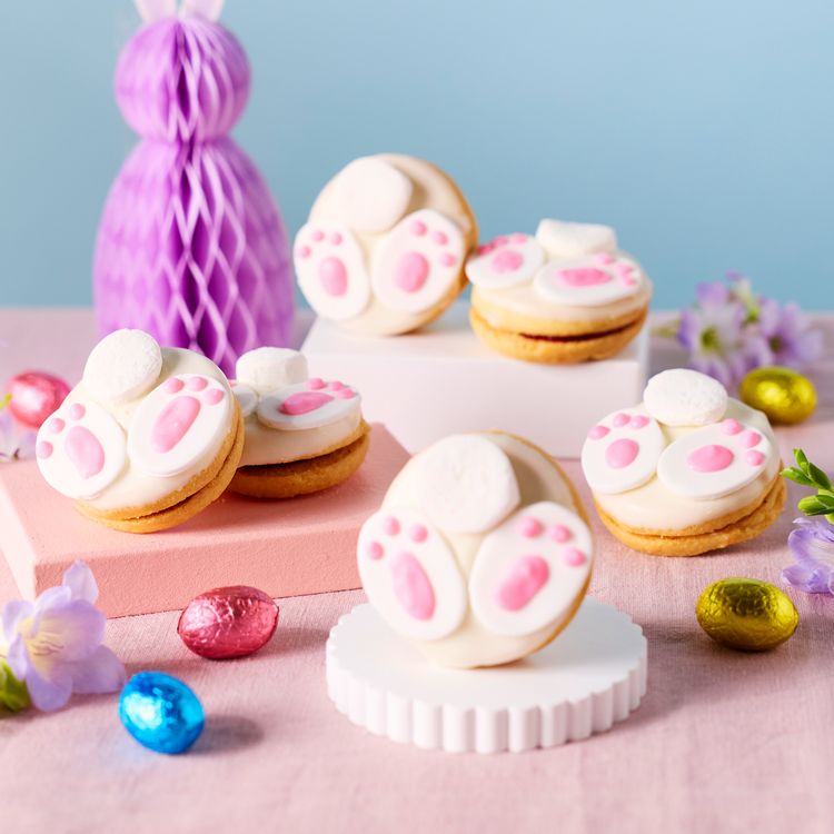Easter Bunny Biscuits - Pack of Six