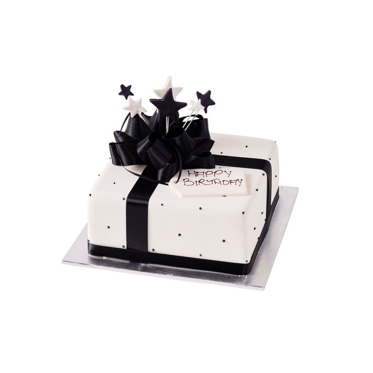 Starlight Present Cake - Square 