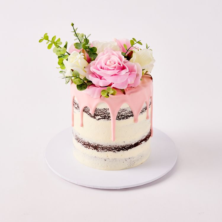 Naked Drip Cake