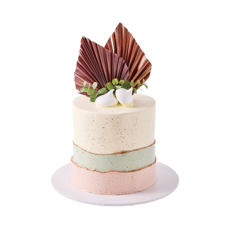 Bronze Fault Line Cake