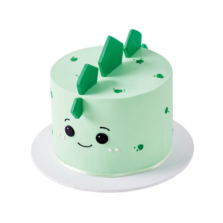 Dino Face Cake