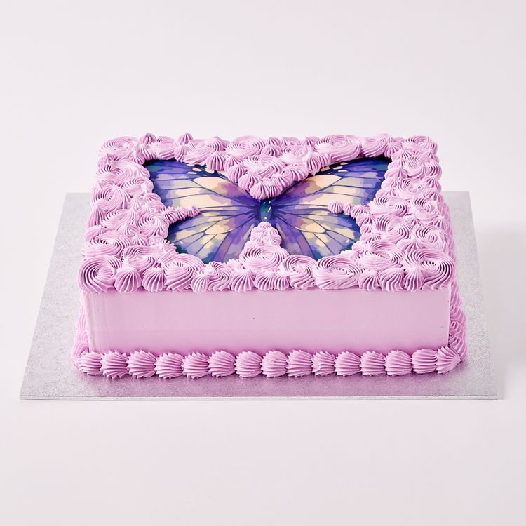 Butterfly Sheet Cake