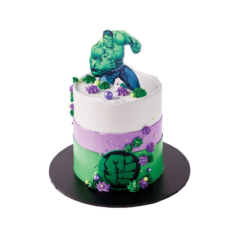 Hulk Birthday Cake 