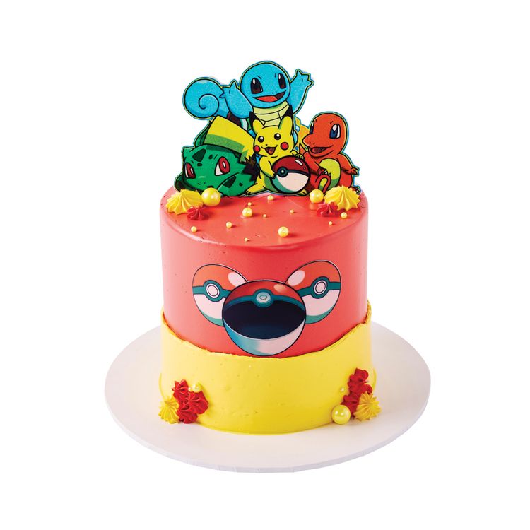 Pokemon Birthday Cake 