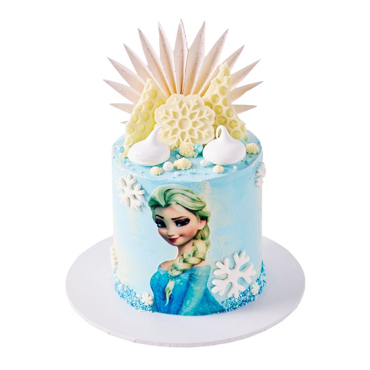 Elsa Birthday Cake