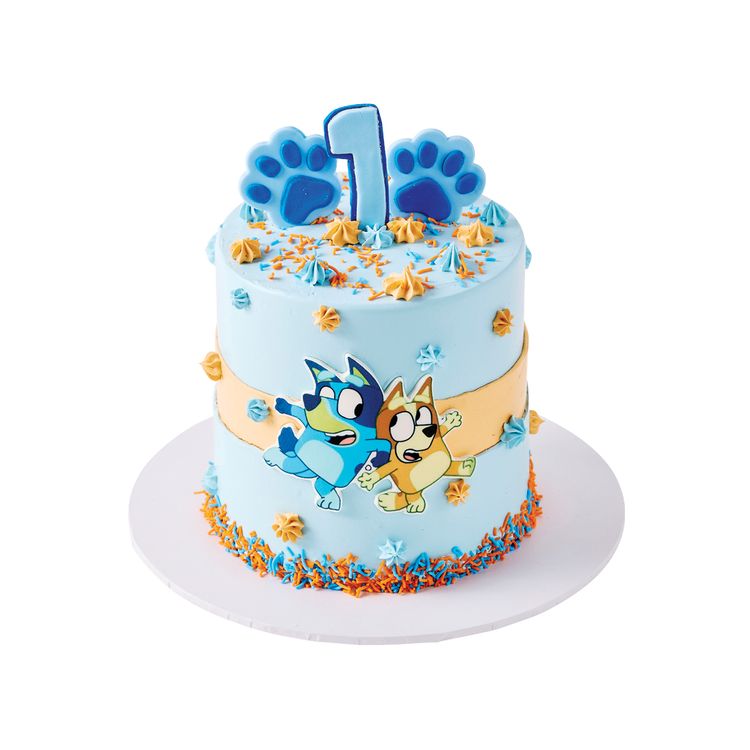 Bluey & Bingo Cake