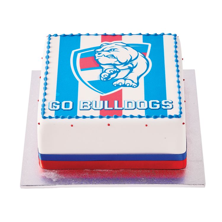 AFL  Fully Iced Photo Cake