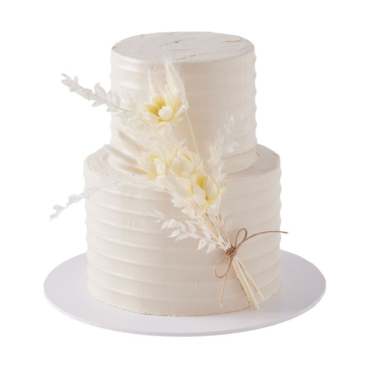 Rustic Love Wedding Cake