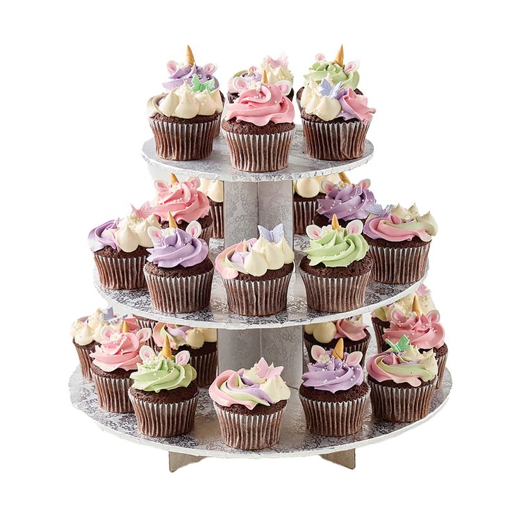 Rainbows & Unicorns Cupcake Tower