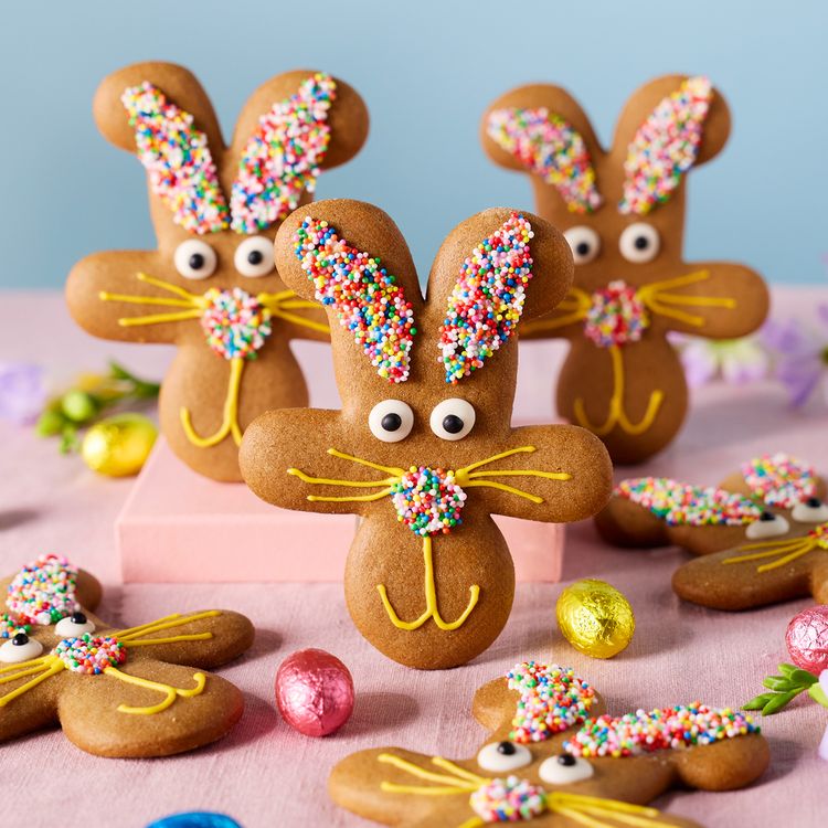 Gingerbread Easter Bunny - Pack of Six