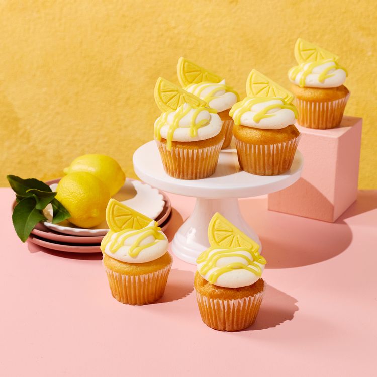 Lemon Drizzle Cupcakes - Pack of Six