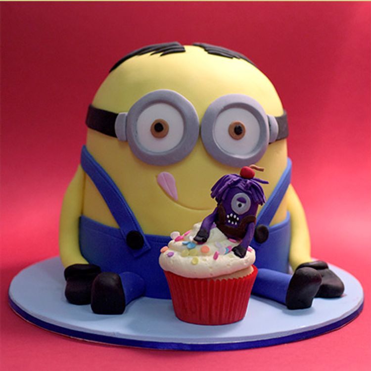 Minions Inspired Custom Birthday Cake