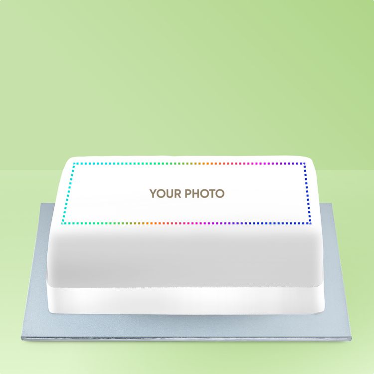 Rectangle Photo Cake