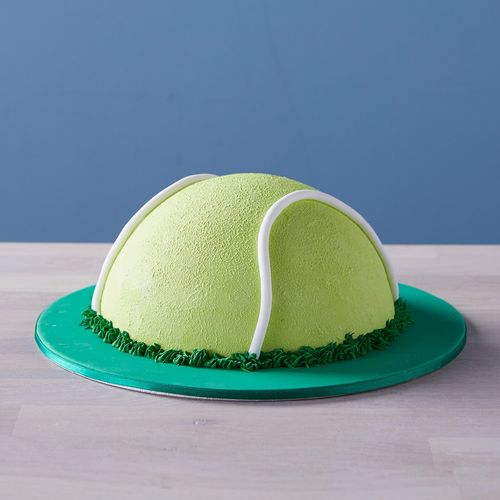 Tennis Ball Birthday Cake 