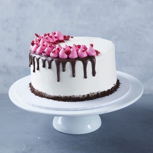 Vegan Chocolate & Raspberry Drip