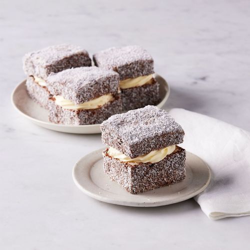 Chocolate Cream Lamington