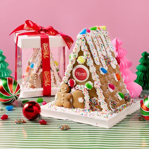 Personalised Christmas Gingerbread Chalet - Large