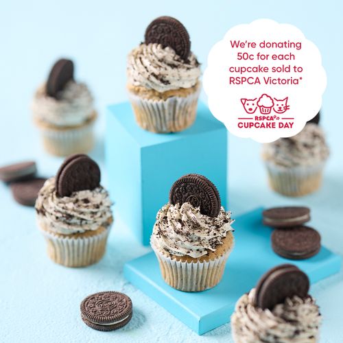 Cookies & Cream Cupcakes - Pack of Six