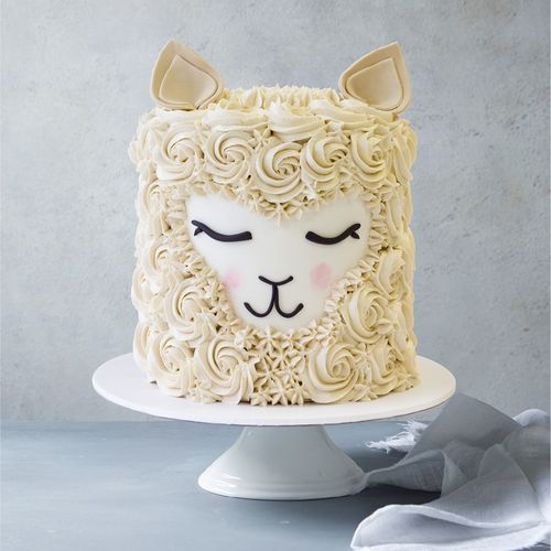 Llama Birthday Cake