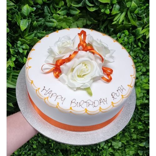 Orange Lily Cake