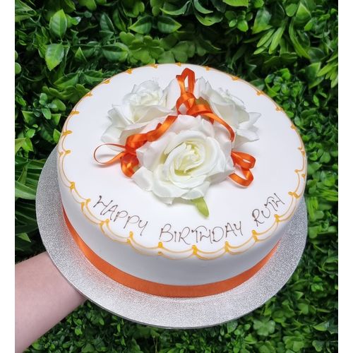 Orange Lily Cake