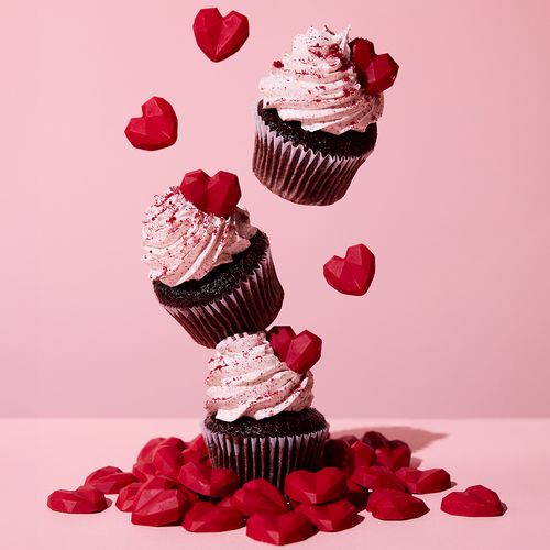 Chocolate Cupid Cupcake