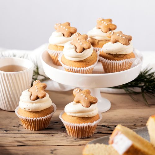 Gingerbread Cupcakes - Pack of Six