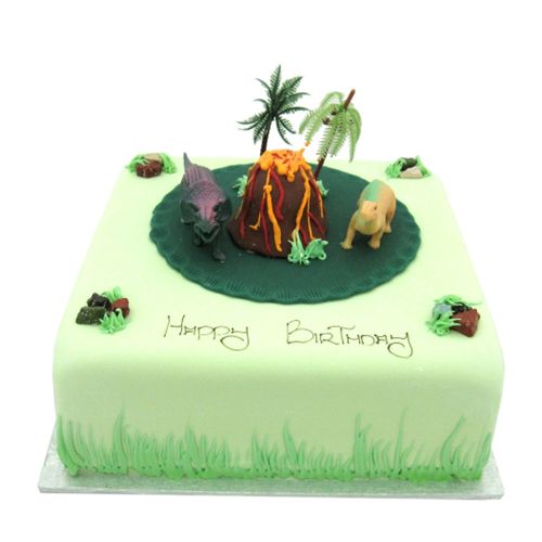 Jurassic Park Decorated Cake