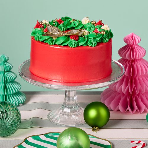 Christmas Wreath Cake