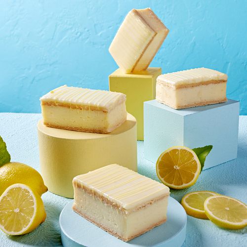 Lemon Vanilla Slice - Pack of 6
