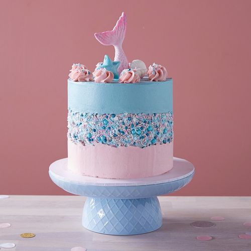 Mermaid Fault Line Cake