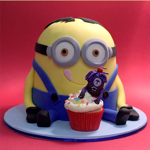 Minions Inspired Custom Birthday Cake