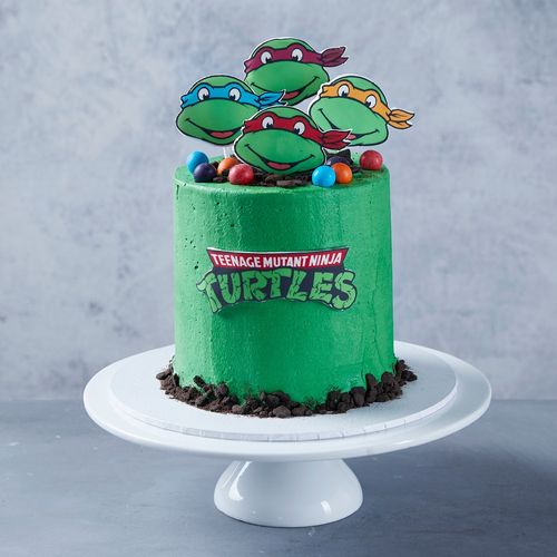 Teenage Mutant Ninja Turtles Birthday Cake