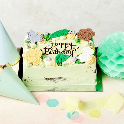 Jungle Sheet Cake