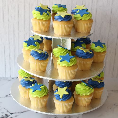 Stars Cupcake Cake